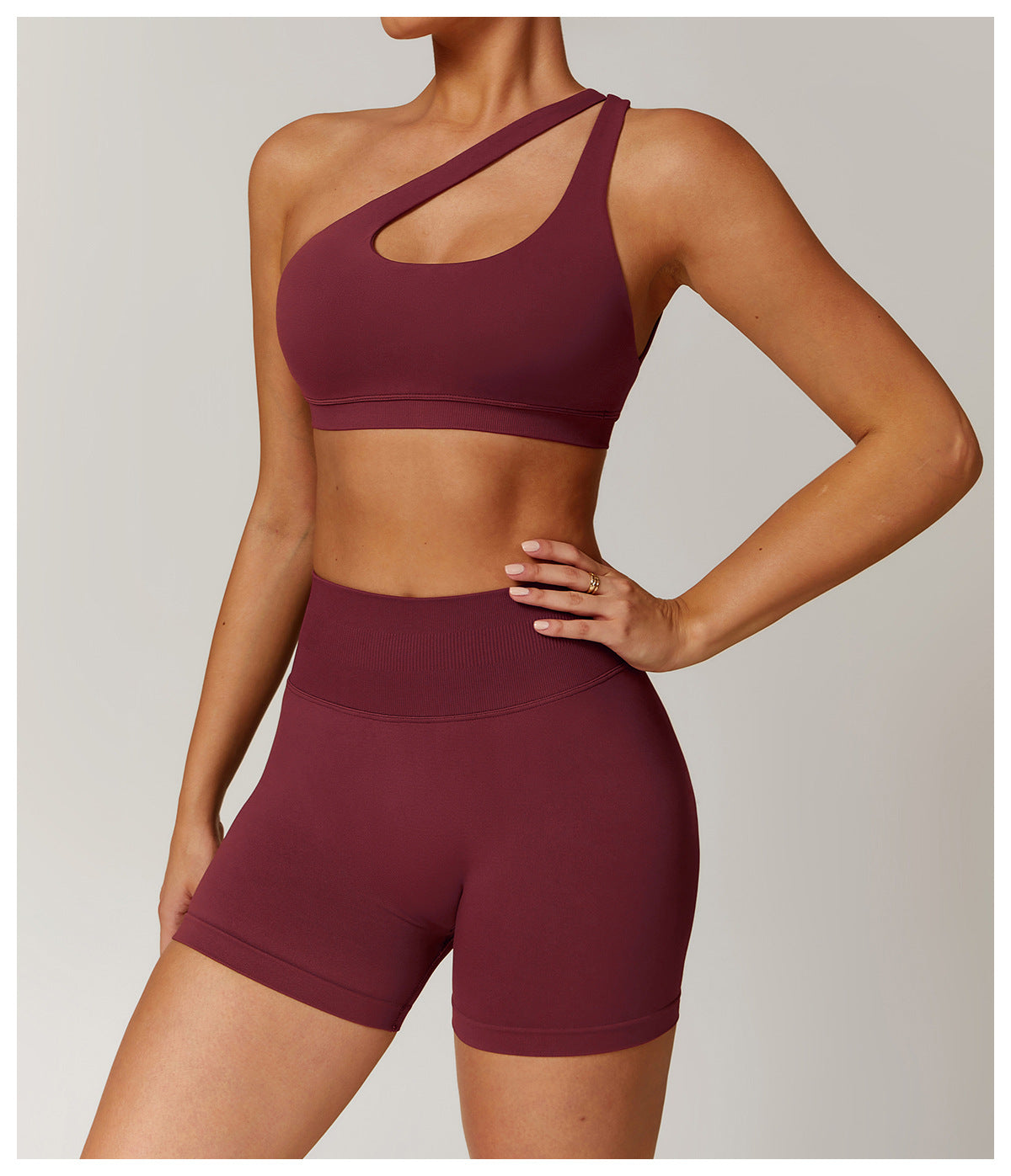 Seamless Set Shorts Side Bra