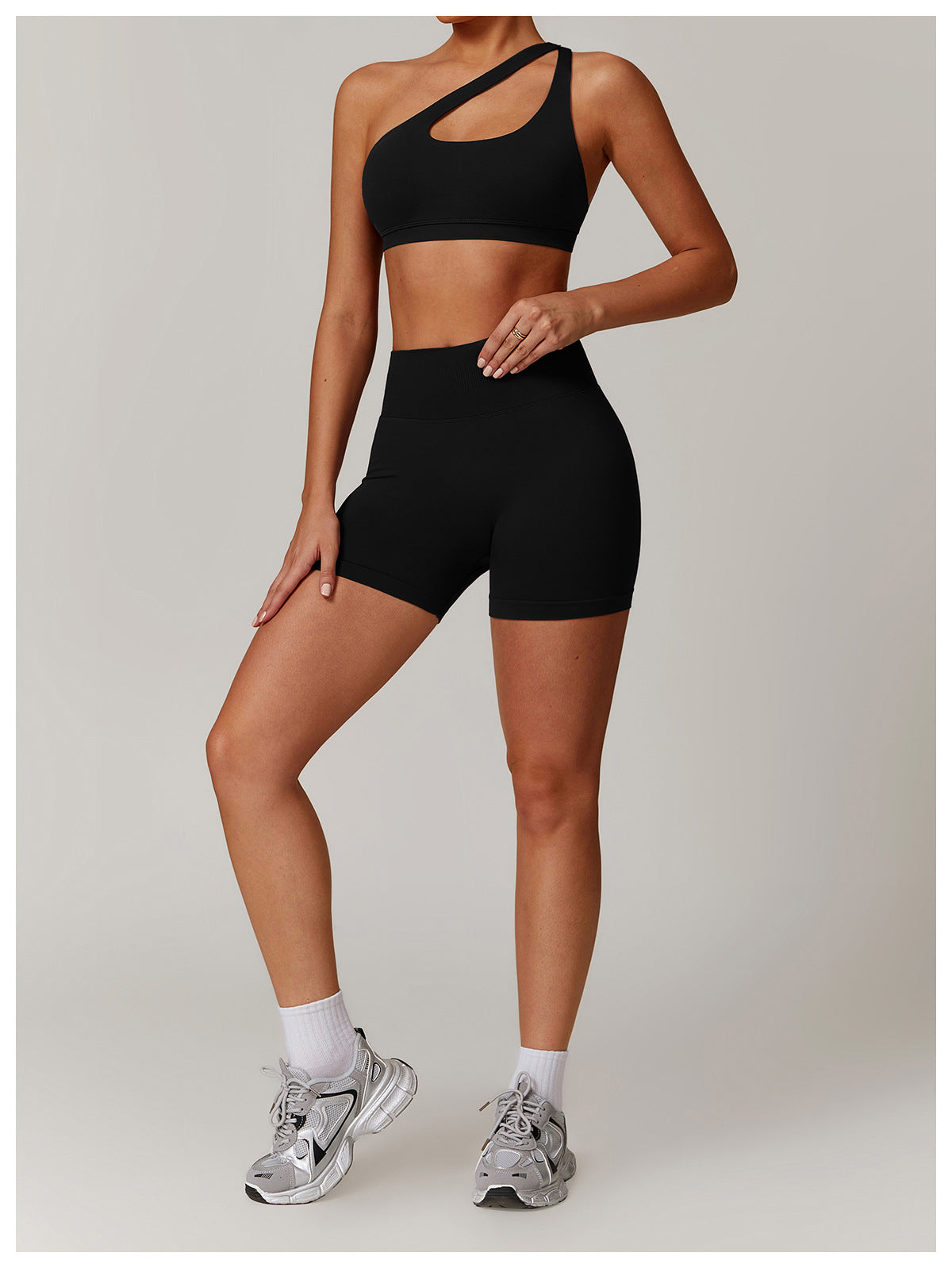 Seamless Set Shorts Side Bra