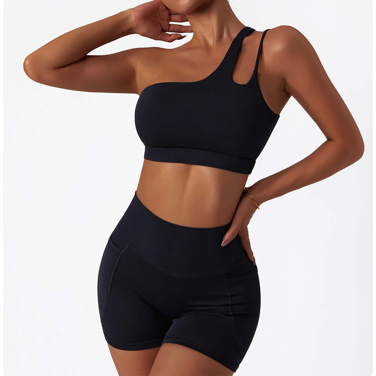 Soutien-gorge de sport Evolve Side Bra de Little Melon, soutien ajusté pour femmes, matière confortable pour activité sportive.
