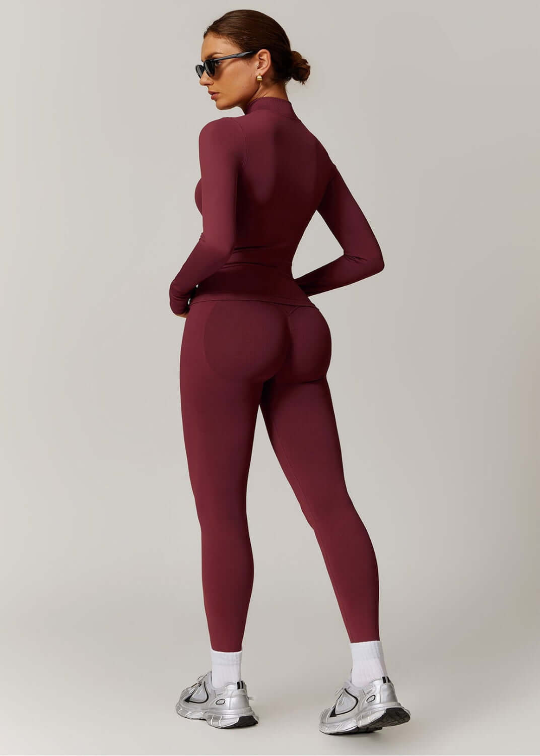 Shorts de sport moulants Little Melon, ensemble sans couture pour femmes, vêtements d&