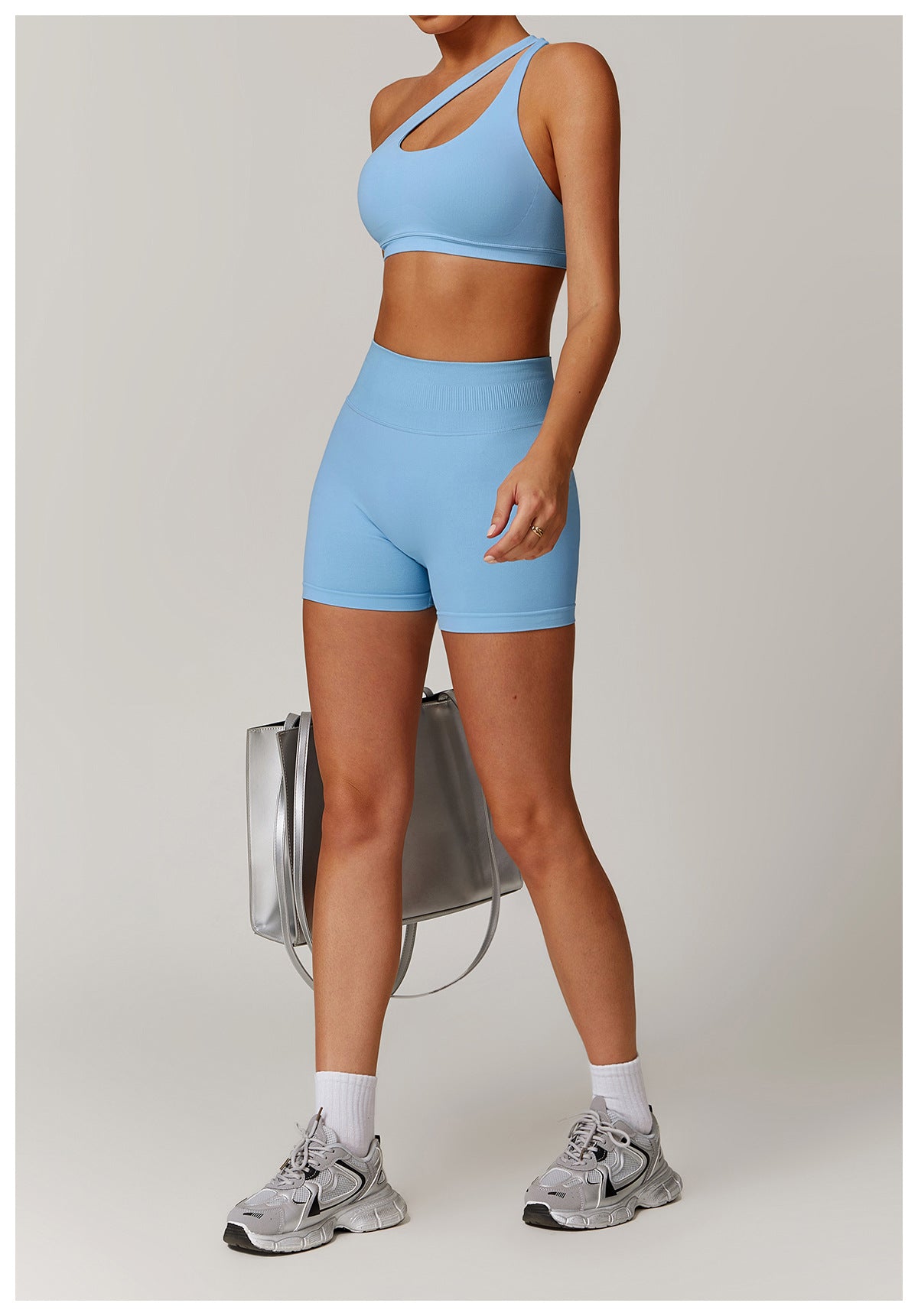 Seamless Set Shorts Side Bra