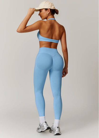 Ensemble de soutien-gorge sans couture Little Melon, tissu doux et ajusté, visible en détail dans l&