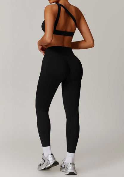 Ensemble sans couture de soutien-gorge et culotte Little Melon, tissu doux et extensible, vue de l&