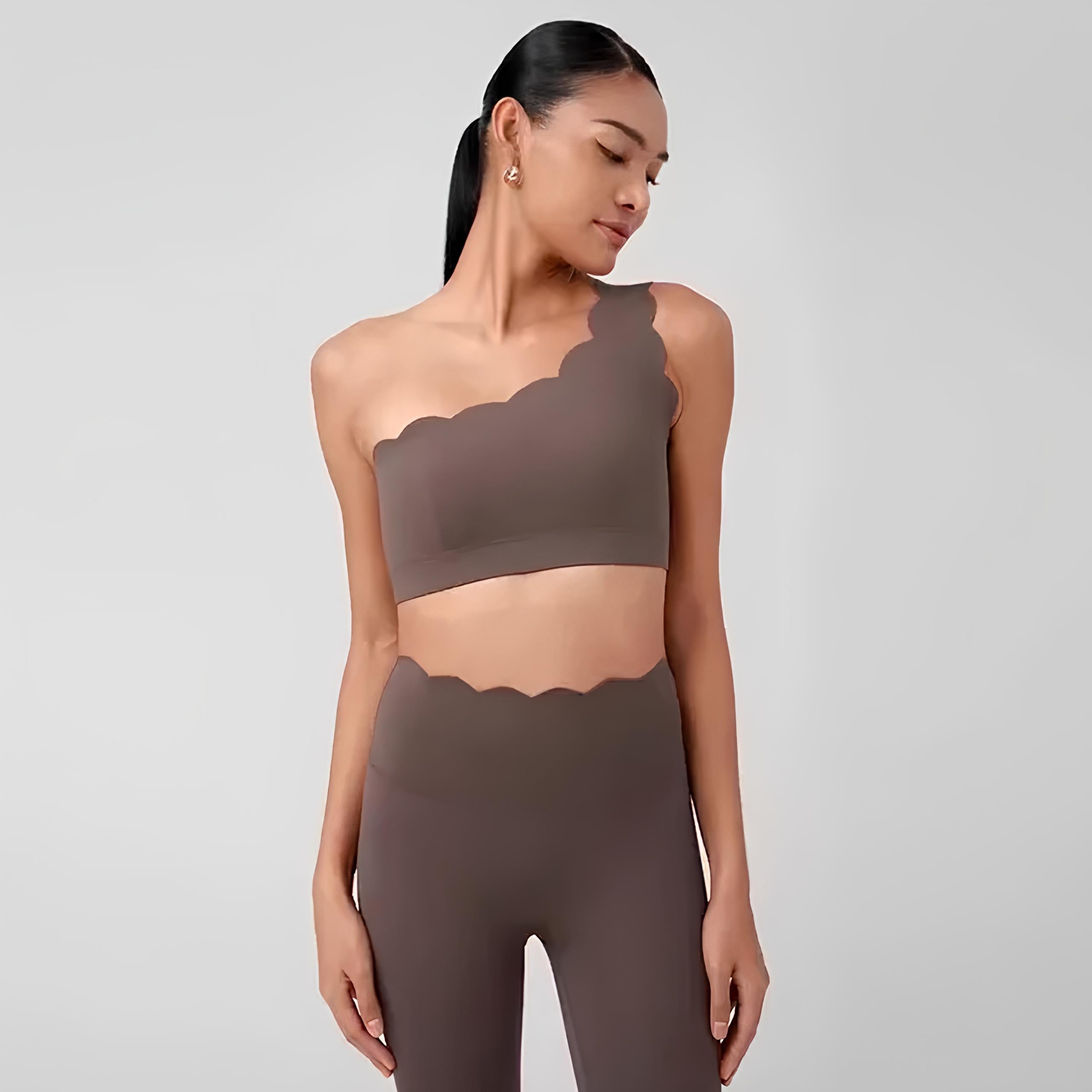 Soutien-gorge sirène Little Melon avec détails scintillants, ajusté et confortable, idéal pour costumes de bain ou déguisements.