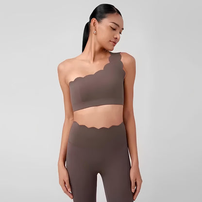 Soutien-gorge sirène Little Melon avec détails scintillants, ajusté et confortable, idéal pour costumes de bain ou déguisements.